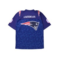BAPE x Mitchell & Ness NFL New England Patriots Legacy Jersey Navy