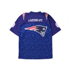 BAPE x Mitchell & Ness NFL New England Patriots Legacy Jersey Navy