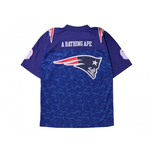 BAPE x Mitchell & Ness NFL New England Patriots Legacy Jersey Navy BAPE x Mitchell & Ness NFL New England Patriots Legacy Jersey Navy