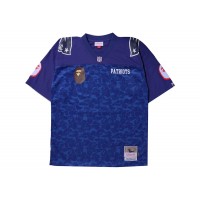 BAPE x Mitchell & Ness NFL New England Patriots Legacy Jersey Navy