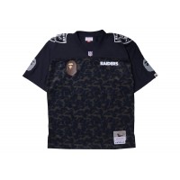 BAPE x Mitchell & Ness NFL Oakland Raiders Legacy Jersey Black
