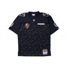 BAPE x Mitchell & Ness NFL Oakland Raiders Legacy Jersey Black