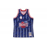 BAPE x Mitchell & Ness Rockets ABC Basketball Swingman Jersey Navy