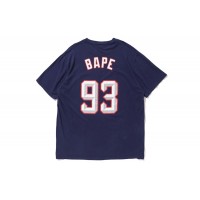 BAPE x Mitchell & Ness Rockets Tee Navy