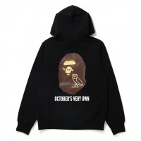 BAPE x OVO Pullover Hoodie Black