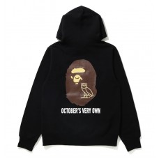 BAPE x OVO Pullover Hoodie Black