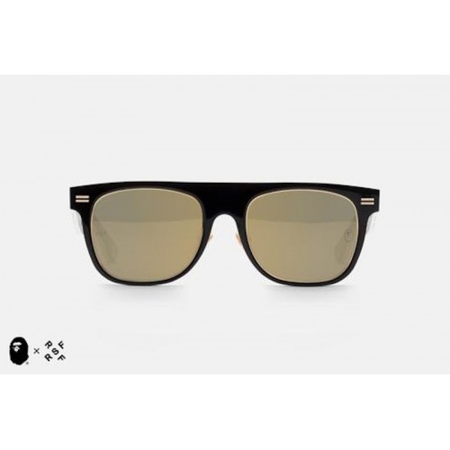 BAPE x RETROSUPERFUTURE Flat Top Sunglasses Black