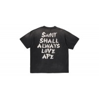BAPE x Saint Mxxxxxx S.S.A.L.A Tee Black