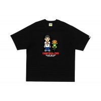 BAPE x Spotify x Central Cee Bax Milo Relaxed Fit Tee Black