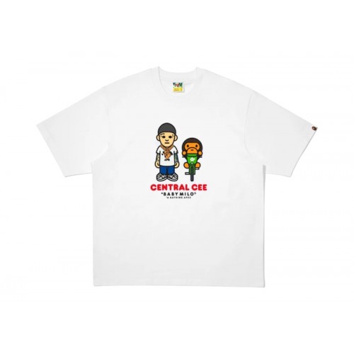BAPE x Spotify x Central Cee Bax Milo Relaxed Fit Tee White