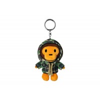 BAPE x Spotify x Central Cee Camo Bax Milo Keychain Green