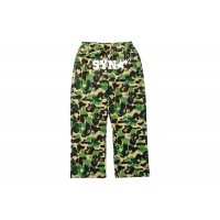 BAPE x Spotify x Central Cee Camo Relaxed Fit Sweatpants Green