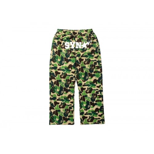 BAPE x Spotify x Central Cee Camo Relaxed Fit Sweatpants Green