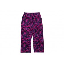 BAPE x Spotify x Central Cee Camo Relaxed Fit Sweatpants Purple