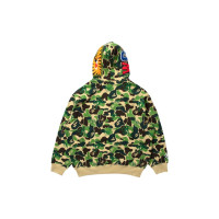 BAPE x Spotify x Central Cee Camo Shark Full Zip Hoodie Green