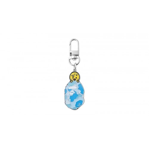 BAPE x Stray Kids Felix Keychain Light Blue