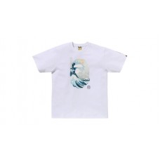 BAPE x Ukiyo-E Ape Head 1 Tee White