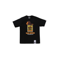 BAPE x Van Gogh Museum Baby Milo Tee Black