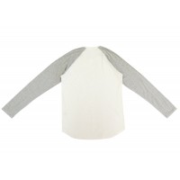 Chrome Hearts Cemetery Cross Straight Longsleeve T-Shirt Cream/Grey