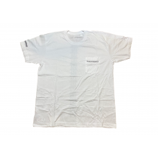 Chrome Hearts Cemetery Cross Tire Tracks T-shirt White