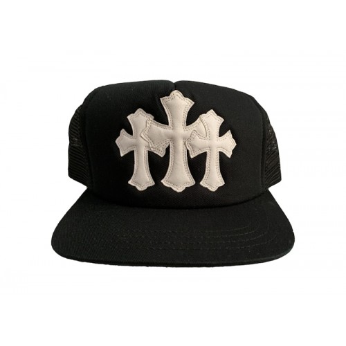 Chrome Hearts Cemetery Trucker Hat Black