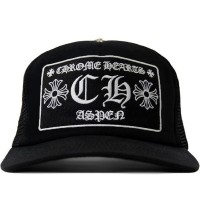 Chrome Hearts CH Aspen Exclusive Trucker Hat Black