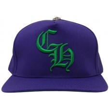 Chrome Hearts CH Baseball Cap Purple/Green