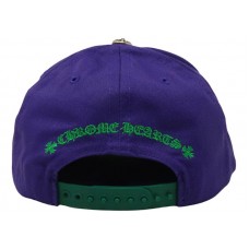 Chrome Hearts CH Baseball Cap Purple/Green