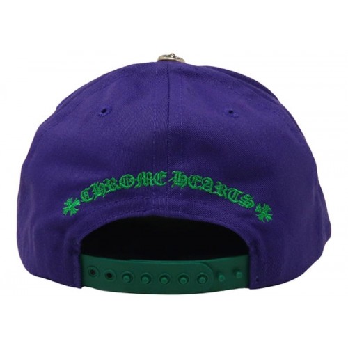 Chrome Hearts CH Baseball Cap Purple/Green