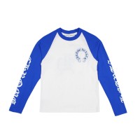 Chrome Hearts CH Baseball Shirt White/Blue