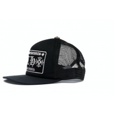 Chrome Hearts CH Las Vegas Trucker Hat Black/Black