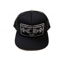 Chrome Hearts CH New York City Trucker Hat Black/Black