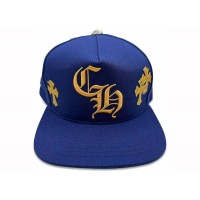 Chrome Hearts Cross Patch Cap Blue/Yellow