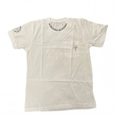 Chrome Hearts Cross Short Sleeve Pocket T-shirt White