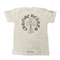 Chrome Hearts Cross Short Sleeve Pocket T-shirt White