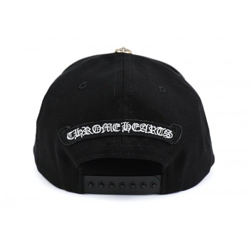 Chrome Hearts Dagger Denim Baseball Hat Black/White