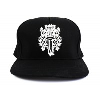Chrome Hearts Dagger Denim Baseball Hat Black/White
