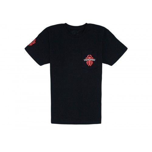 Оригинальный шмот Chrome Hearts Dagger T-Shirt Black - 70см