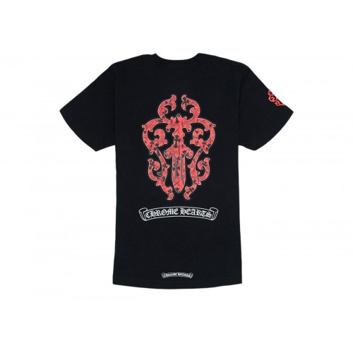 Оригинальный шмот Chrome Hearts Dagger T-Shirt Black - 70см