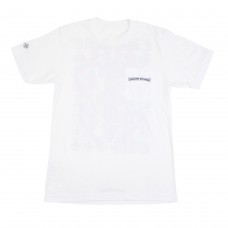 Chrome Hearts Eye Chart Dagger T-shirt White