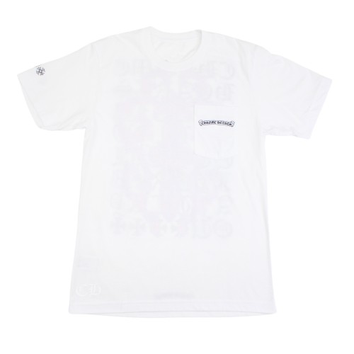 Оригинальный шмот Chrome Hearts Eye Chart Dagger T-shirt White
