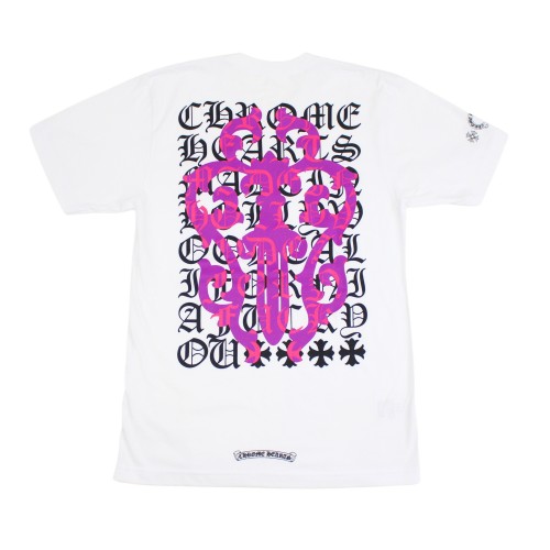 Оригинальный шмот Chrome Hearts Eye Chart Dagger T-shirt White
