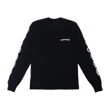 Chrome Hearts Floral Cross L/S T-shirt Black