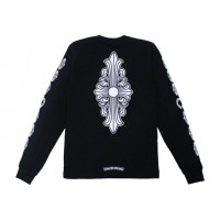 Chrome Hearts Floral Cross L/S T-shirt Black