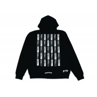 Chrome Hearts Foti Jarvis Block Zip Up Hoodie Black