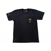 Chrome Hearts Gradient Logo T-shirt Black