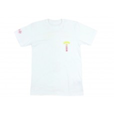 Chrome Hearts Gradient Logo T-shirt White/Yellow/Orange