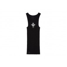 Chrome Hearts Hairy Cross Rib Tank Black