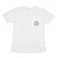 Chrome Hearts Horse Shoe Logo Pocket T-Shirt White