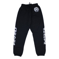 Chrome Hearts Horse Shoe Logo Sweatpants Black